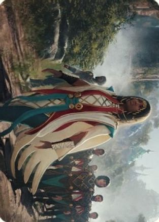 Queen Kayla bin-Kroog Art Card (ASBRO-039) [Art Series: The Brothers' War]