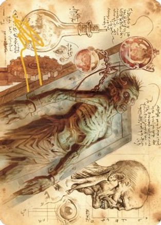 Ashnod's Altar Art Card (Gold-Stamped Signature) (ASBRO-055) [Art Series: The Brothers' War]