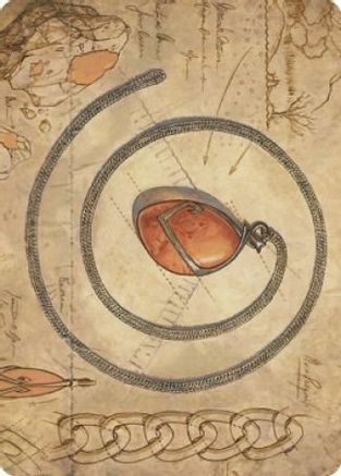 Mox Amber Art Card (ASBRO-068) [Art Series: The Brothers' War]