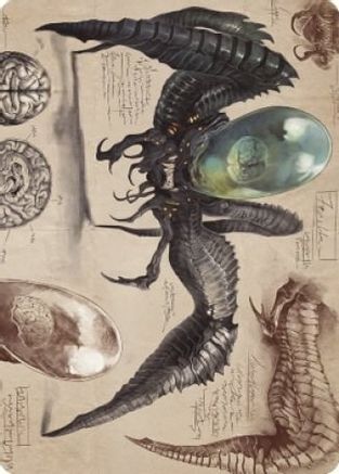 Psychosis Crawler Art Card (ASBRO-073) [Art Series: The Brothers' War]