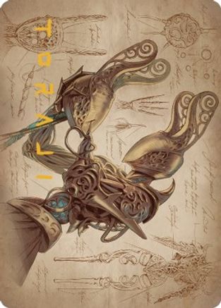 Self-Assembler Art Card (Gold-Stamped Signature) (ASBRO-077) [Art Series: The Brothers' War]