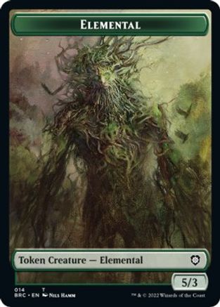 Elemental Token (BRC-014) [Commander: The Brothers' War]
