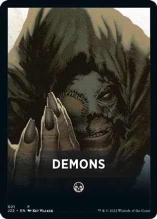 Demons Theme Card (J22-021) [Jumpstart 2022]