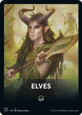 Elves Theme Card (J22-038) [Jumpstart 2022]