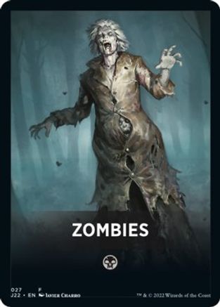 Zombies Theme Card (J22-027) [Jumpstart 2022]