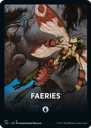 Faeries Theme Card (J22-011) [Jumpstart 2022]