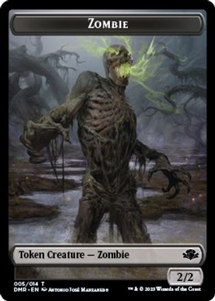 Zombie Token (DMR-005) [Dominaria Remastered]
