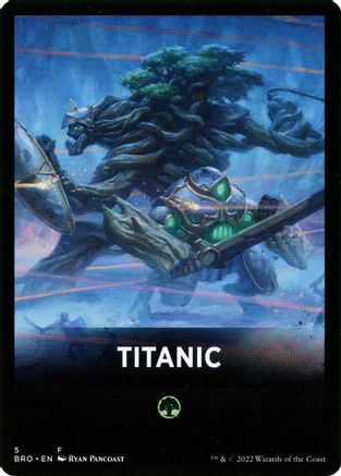 Titanic Theme Card (BRO-005) [The Brothers' War]