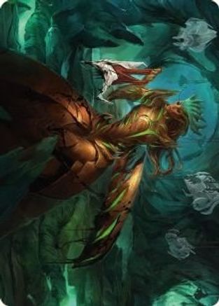 Glissa Sunslayer Art Card (ASONE-047) [Art Series: Phyrexia: All Will Be One]