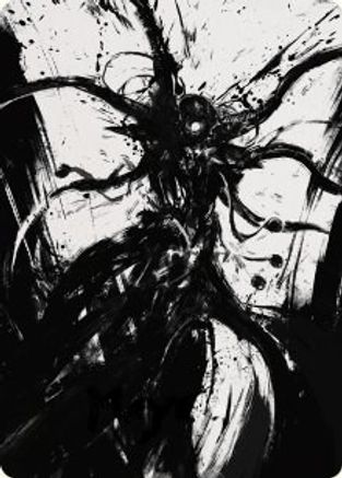 Tekuthal, Inquiry Dominus Art Card (ASONE-069) [Art Series: Phyrexia: All Will Be One]