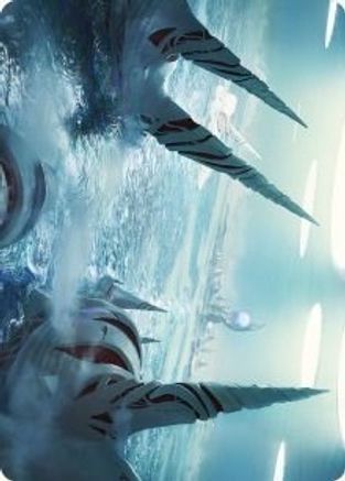 Seachrome Coast Art Card (ASONE-061) [Art Series: Phyrexia: All Will Be One]