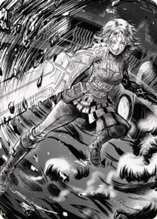 Nahiri, the Unforgiving Art Card (80/81) (ASONE-080) [Art Series: Phyrexia: All Will Be One]