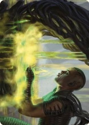 Necrogen Communion Art Card (ASONE-021) [Art Series: Phyrexia: All Will Be One]