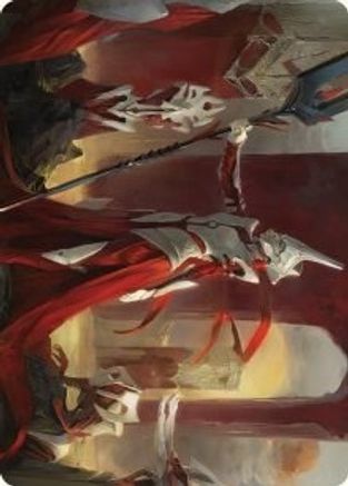 Porcelain Zealot Art Card (ASONE-008) [Art Series: Phyrexia: All Will Be One]