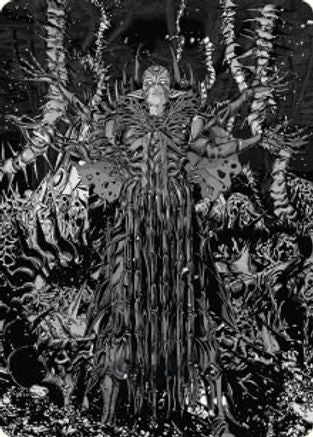 Nissa, Ascended Animist Art Card (ASONE-074) [Art Series: Phyrexia: All Will Be One]