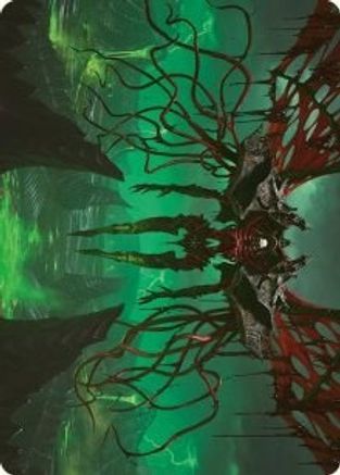 Archfiend of the Dross Art Card (ASONE-018) [Art Series: Phyrexia: All Will Be One]