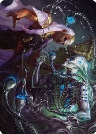 Mirage Mockery Art Card (ASONE-017) [Art Series: Phyrexia: All Will Be One]