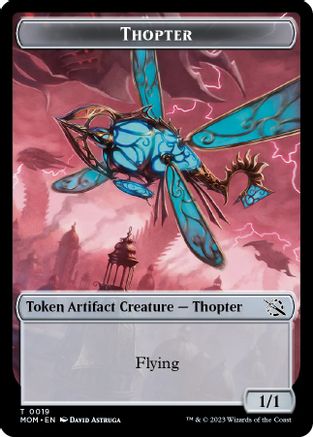 Thopter // Beast Double-sided Token (MOM-19 // 28) [March of the Machine]