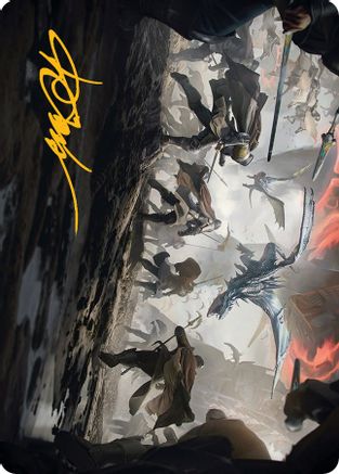 Invasion of Dominaria Art Card (Gold-Stamped Signature) (ASMOM-006) [Art Series: March of the Machine]