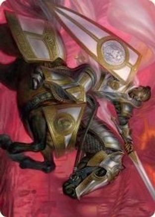 Sigiled Sentinel Art Card (ASMOM-009) [Art Series: March of the Machine]