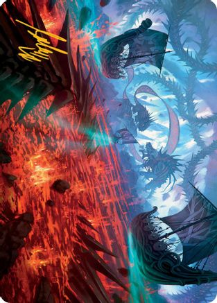 Invasion of Kaldheim Art Card (Gold-Stamped Signature) (ASMOM-033) [Art Series: March of the Machine]