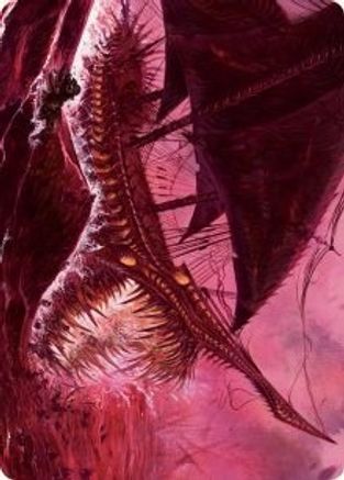 Marauding Dreadship Art Card (ASMOM-036) [Art Series: March of the Machine]