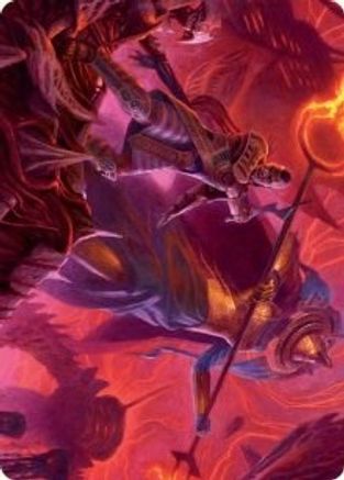 Djeru and Hazoret Art Card (ASMOM-044) [Art Series: March of the Machine]