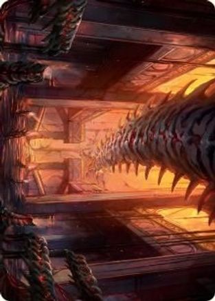 Bloodfell Caves Art Card (ASMOM-055) [Art Series: March of the Machine]