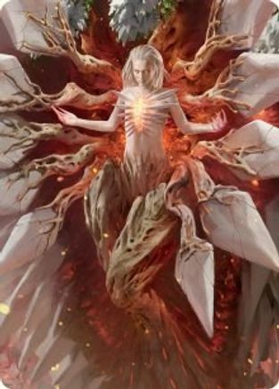 Wrenn and Realmbreaker Art Card (ASMOM-056) [Art Series: March of the Machine]