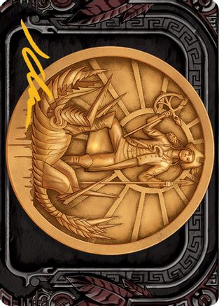 Captain Lannery Storm Art Card (Gold-Stamped Signature) (ASMOM-073) [Art Series: March of the Machine]
