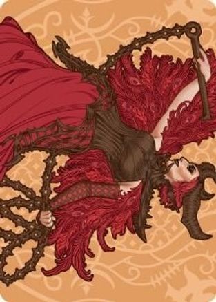 Judith, the Scourge Diva Art Card (ASMOM-080) [Art Series: March of the Machine]
