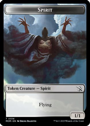 Spirit Token (MOM-014) [March of the Machine]