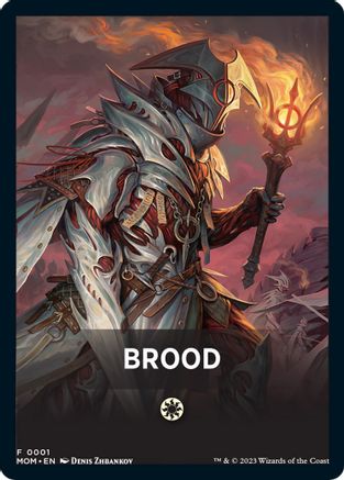 Brood Theme Card (MOM-001) [March of the Machine]