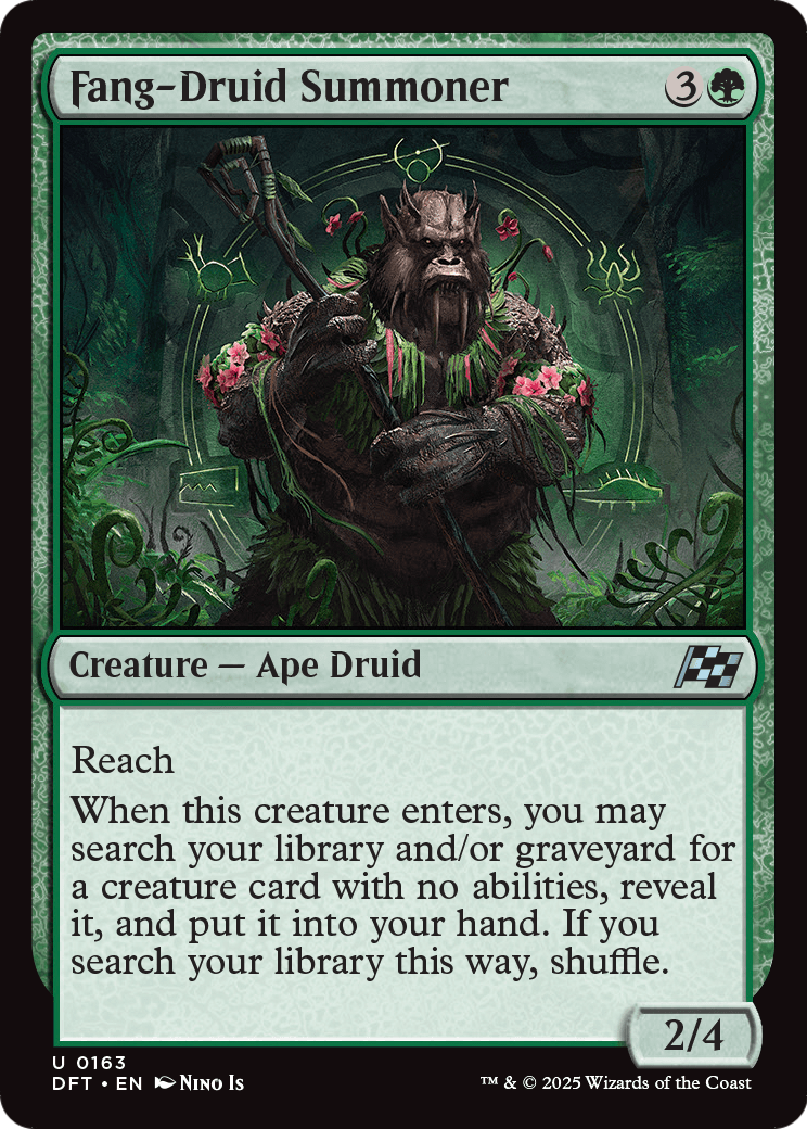 Fang-Druid Summoner (DFT-163) [Aetherdrift]