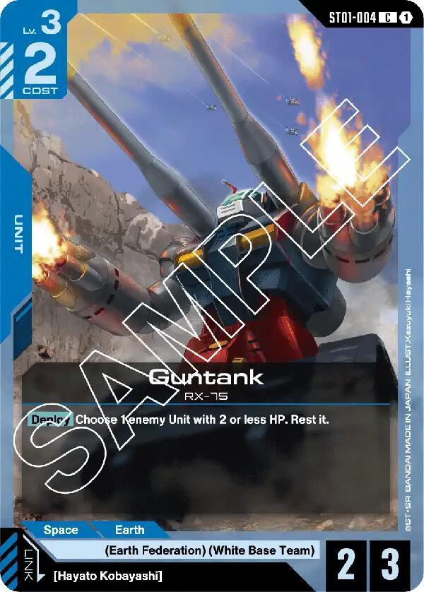 Guntank — Starter Deck 01: Heroic Beginnings [ST01]