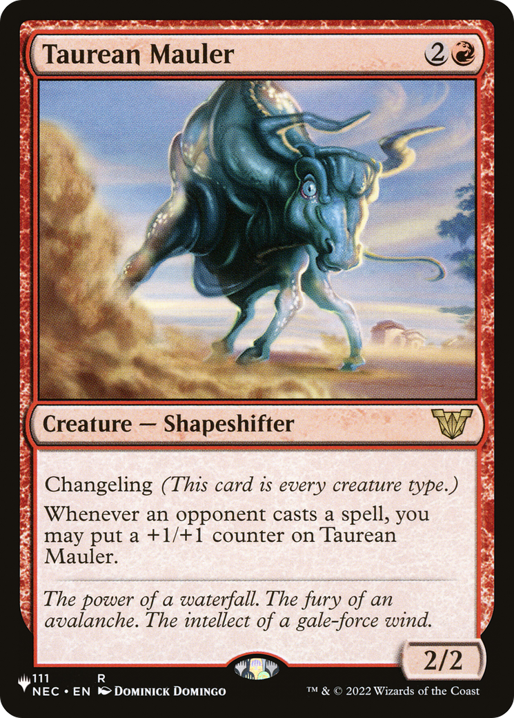 Taurean Mauler (NEC) (LIST-111/038) [The List]