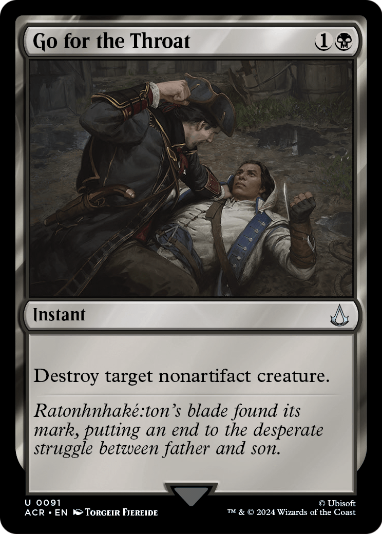 Go for the Throat (ACR-091) [Assassin's Creed] Foil