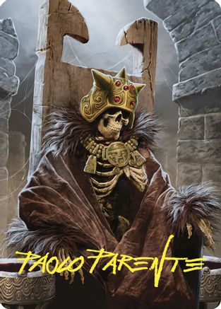 Champion's Helm Art Card (Gold-Stamped Signature) (ASCMM-045) [Art Series: Commander Masters]