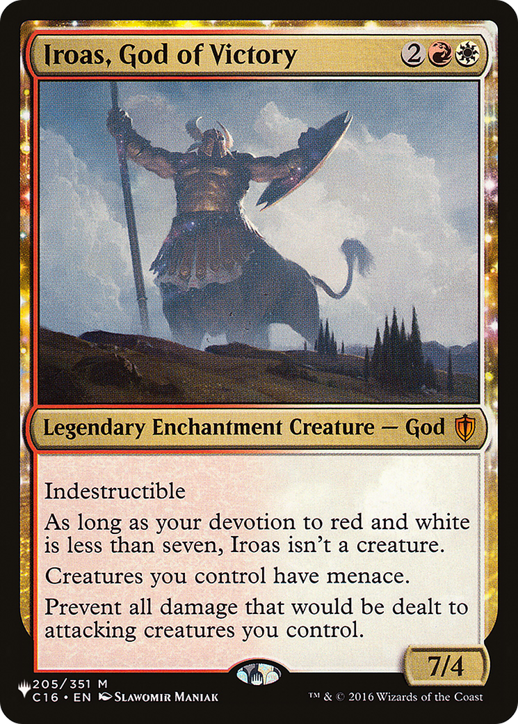 Iroas, God of Victory (LIST-205/351) [The List]