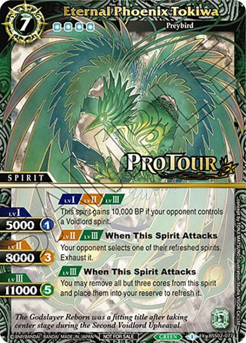 Eternal Phoenix Tokiwa (X Rare Special Pack Vol. 2) (BSS02-077) [Battle Spirits Saga Promo Cards]