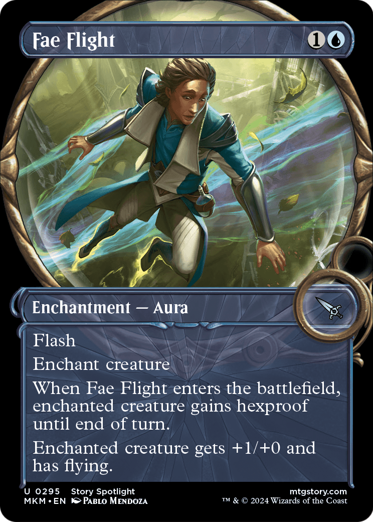 Fae Flight (Showcase) (MKM-295) [Murders at Karlov Manor] Foil