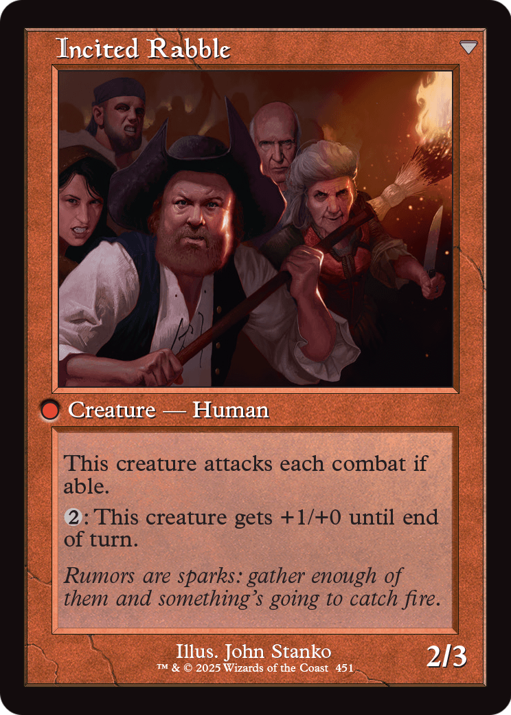 Town Gossipmonger (Retro Frame) (INR-451) [Innistrad Remastered]