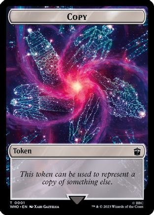 Copy // Alien Insect Double-Sided Token (WHO-1 // 19) [Universes Beyond: Doctor Who]