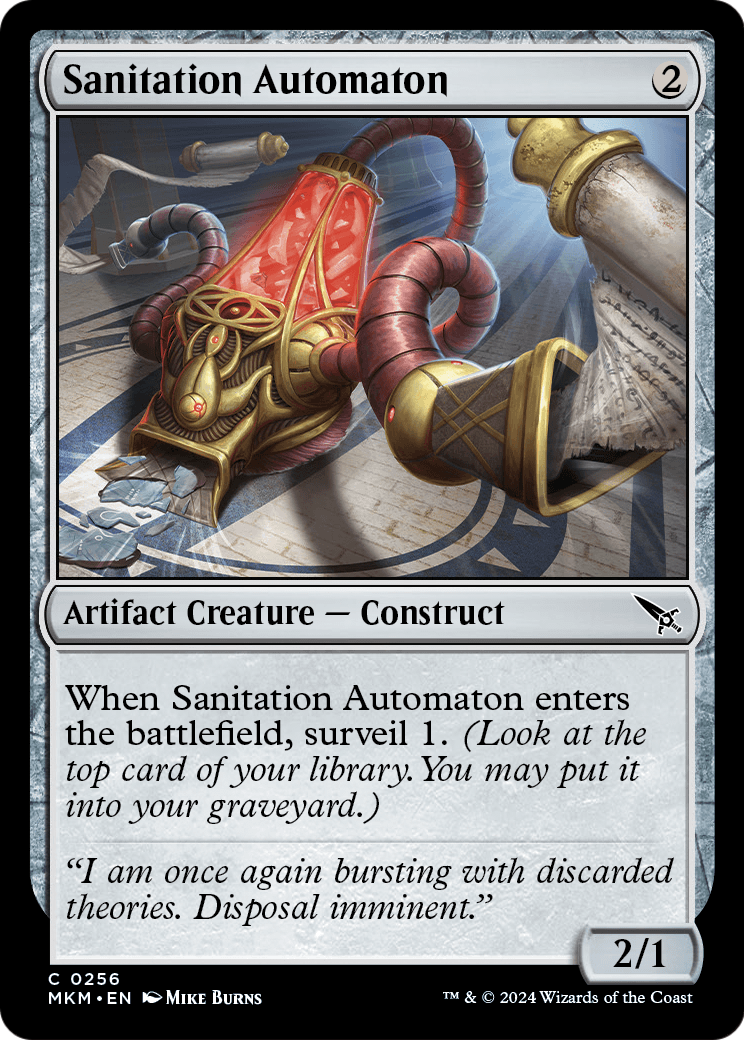 Sanitation Automaton (MKM-256) [Murders at Karlov Manor]