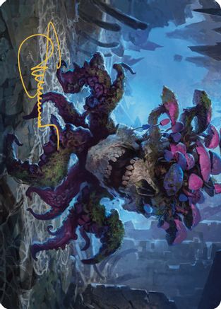 Deathcap Marionette Art Card (Gold-Stamped Signature) (ASLCI-016) [Art Series: The Lost Caverns of Ixalan]