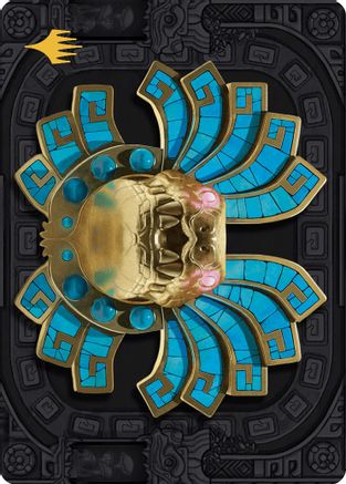 Ojer Pakpatiq, Deepest Epoch Art Card (57/81) (Gold-Stamped Planeswalker Symbol) (ASLCI-057) [Art Series: The Lost Caverns of Ixalan]