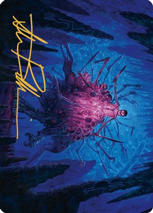 Uchbenbak, the Great Mistake Art Card (Gold-Stamped Signature) (ASLCI-038) [Art Series: The Lost Caverns of Ixalan]