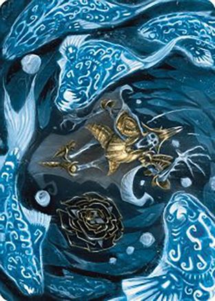 Eaten by Piranhas Art Card (ASLCI-011) [Art Series: The Lost Caverns of Ixalan]