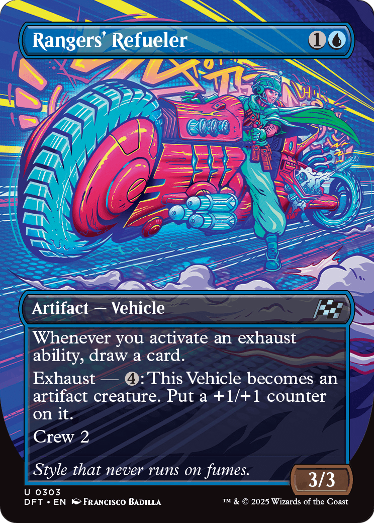 Rangers' Refueler (Borderless) (DFT-303) [Aetherdrift]