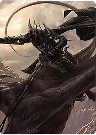 Witch-king, Sky Scourge Art Card (ASLTR-021) [Art Series: Universes Beyond: The Lord of the Rings: Tales of Middle-earth]